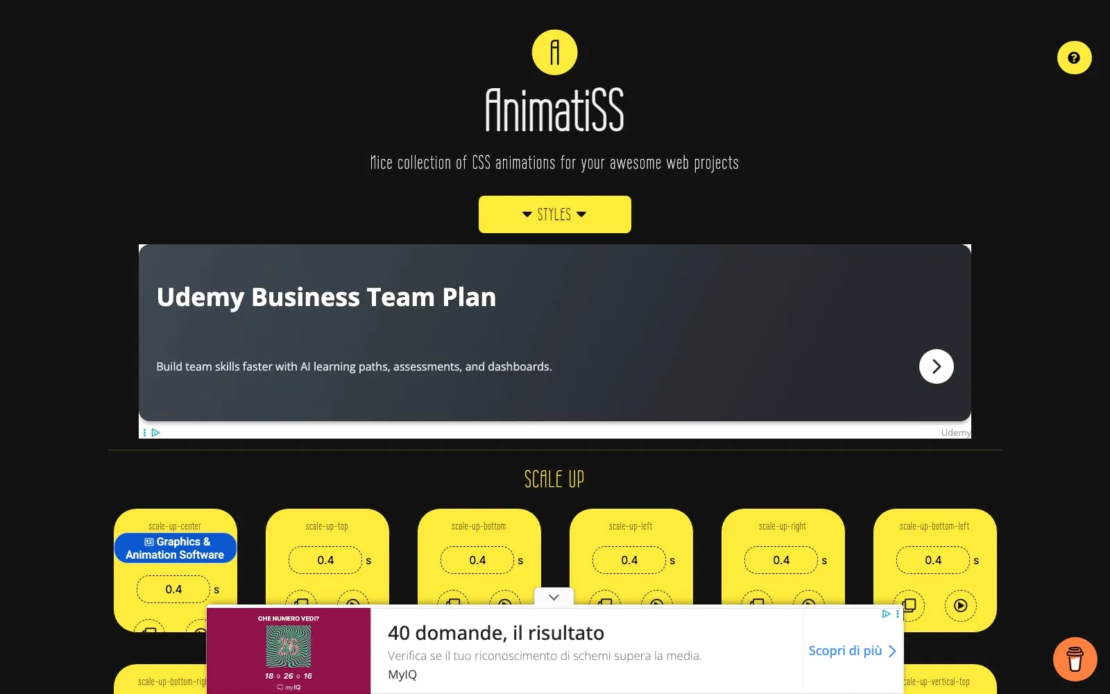 Screenshot of Animatiss