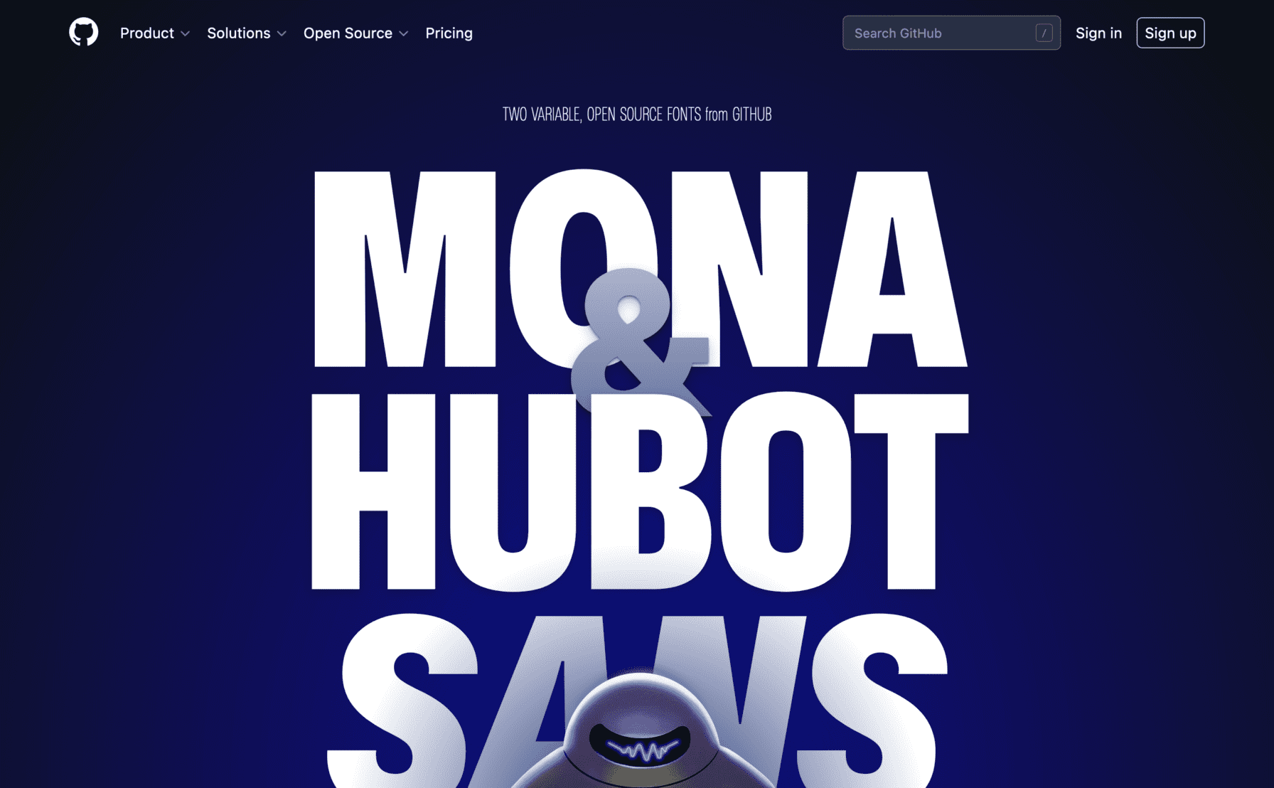 Mona & Hubot Sans